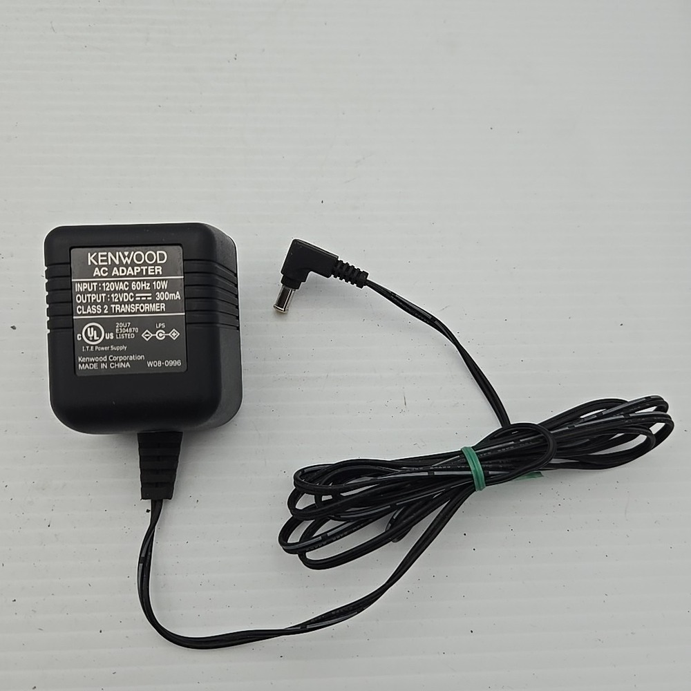 Original KENWOOD W08-0996 Power Adapter,  12VDC Output‎